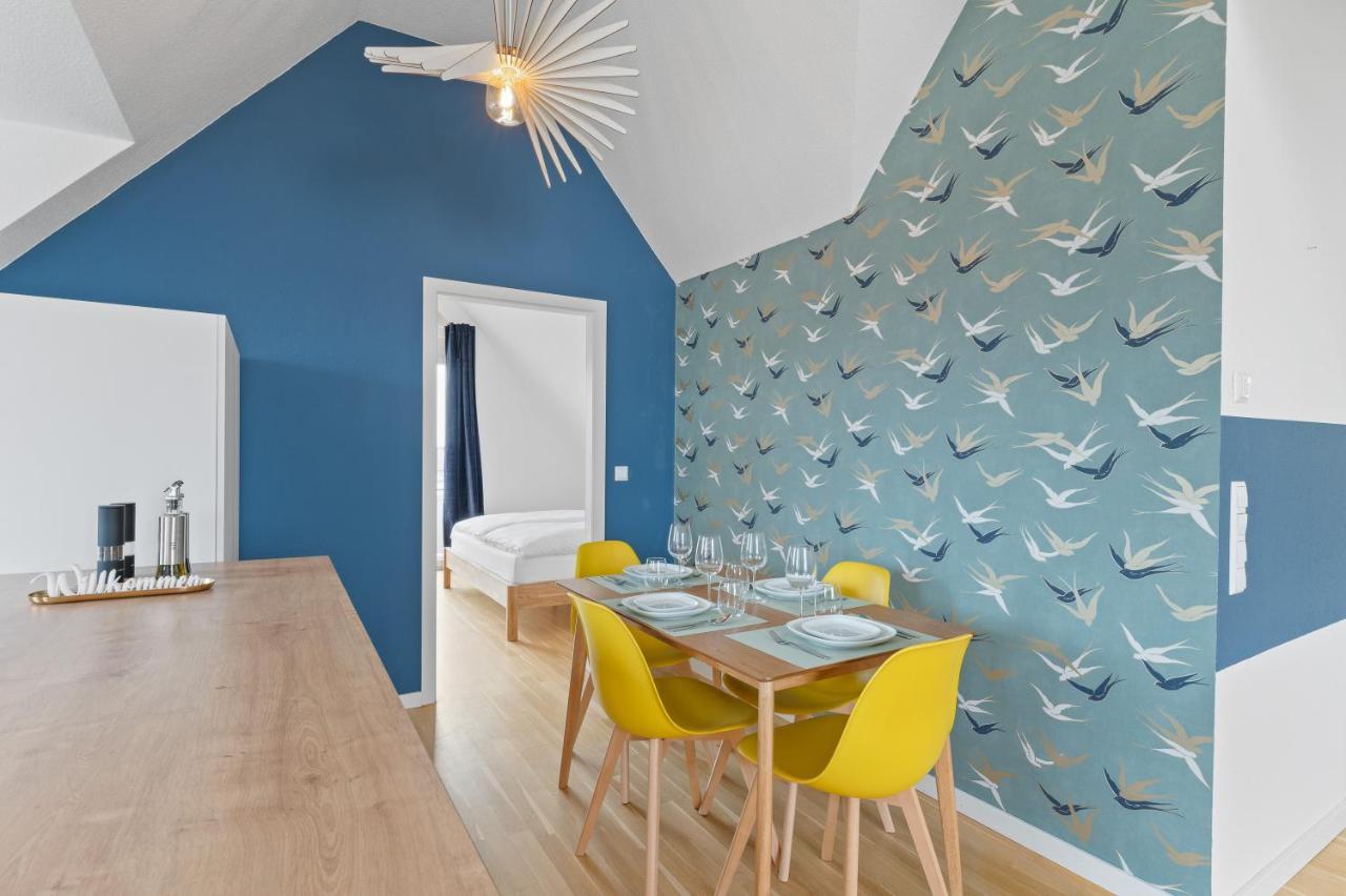 Design-apartment - Kueche - Balkon - Tiefgarage
