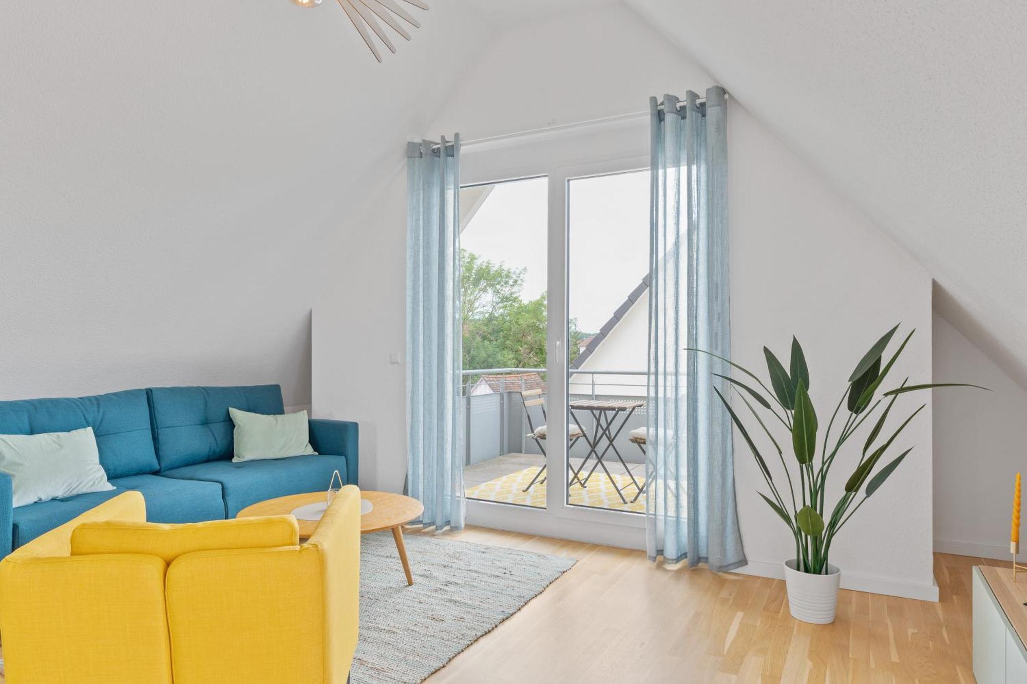 Design-apartment - Kueche - Balkon - Tiefgarage Apartment