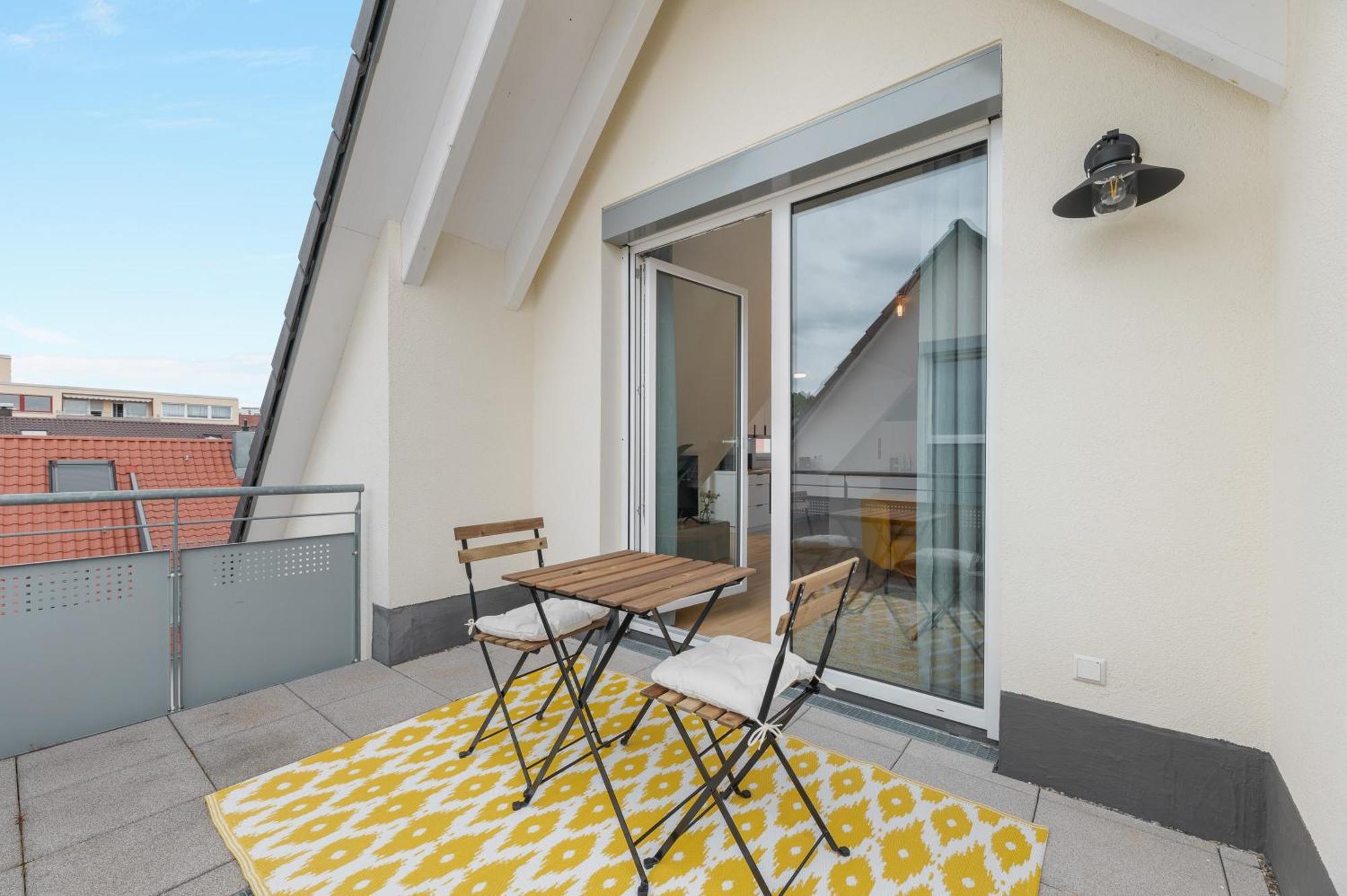 Design-apartment - Kueche - Balkon - Tiefgarage * Leinfelden-Echterdingen
