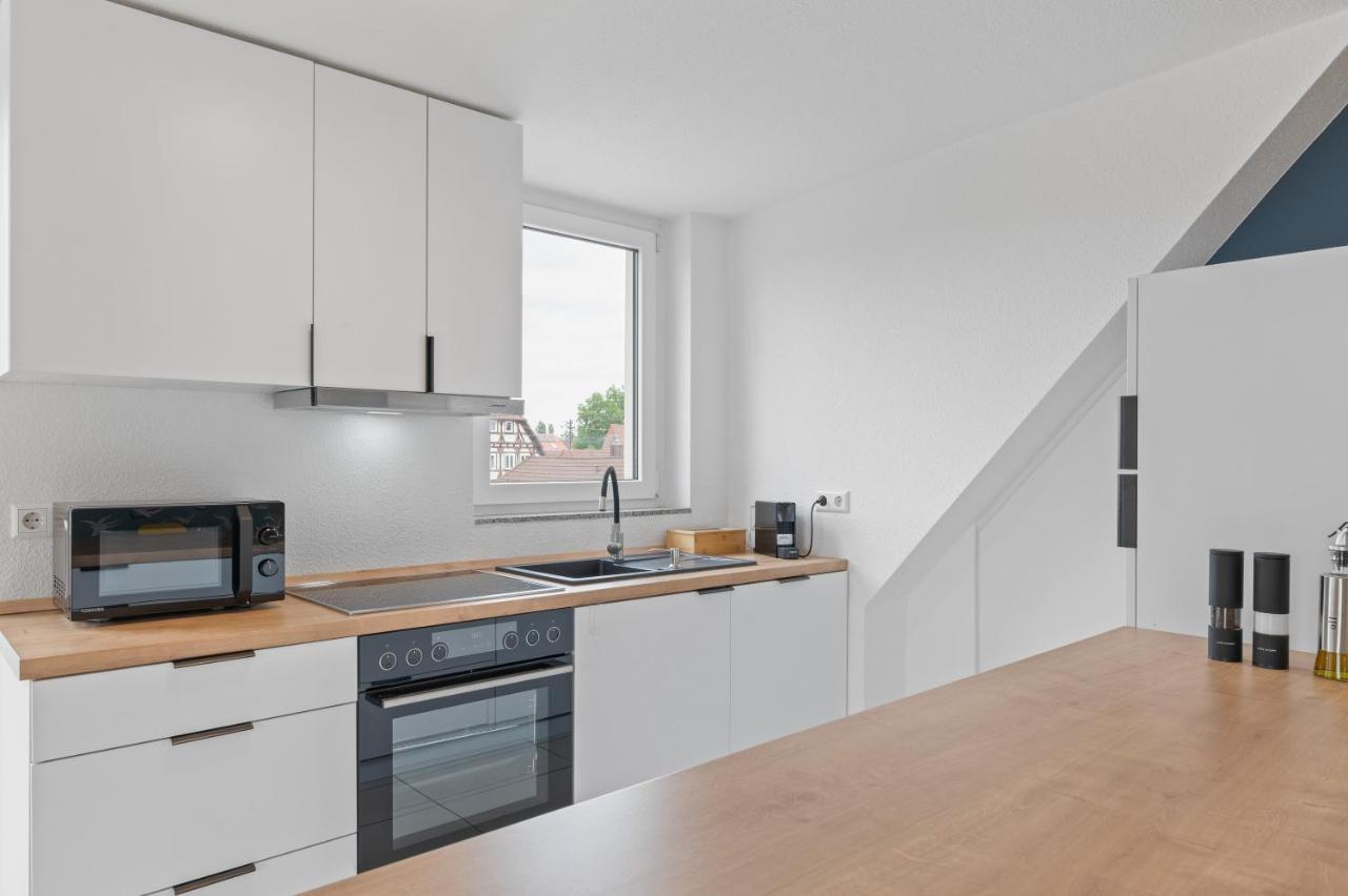 Design-apartment - Kueche - Balkon - Tiefgarage Lejlighed
