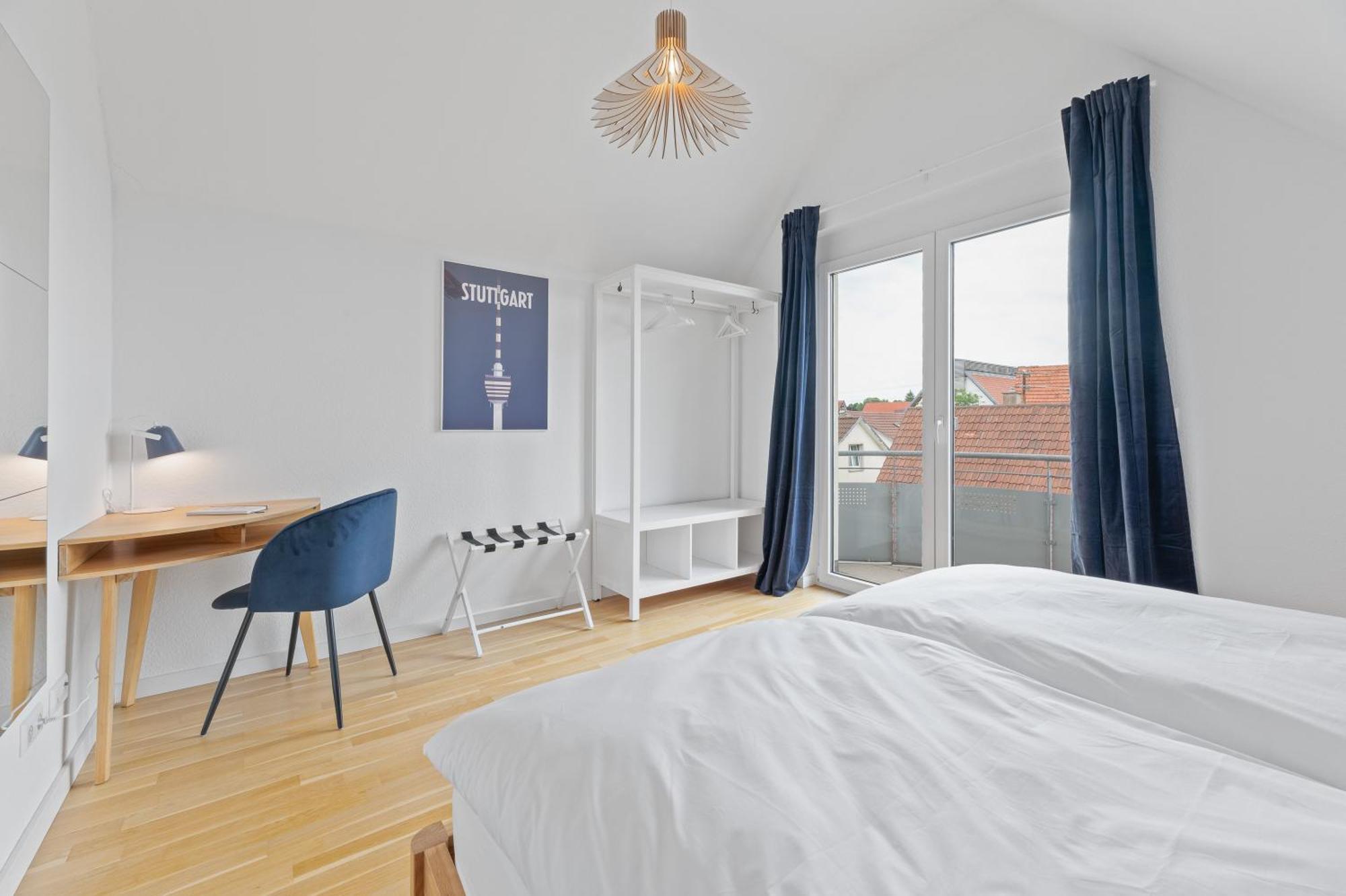 Design-apartment - Kueche - Balkon - Tiefgarage Lejlighed Leinfelden-Echterdingen